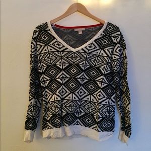 Banana Republic Pattern Sweater